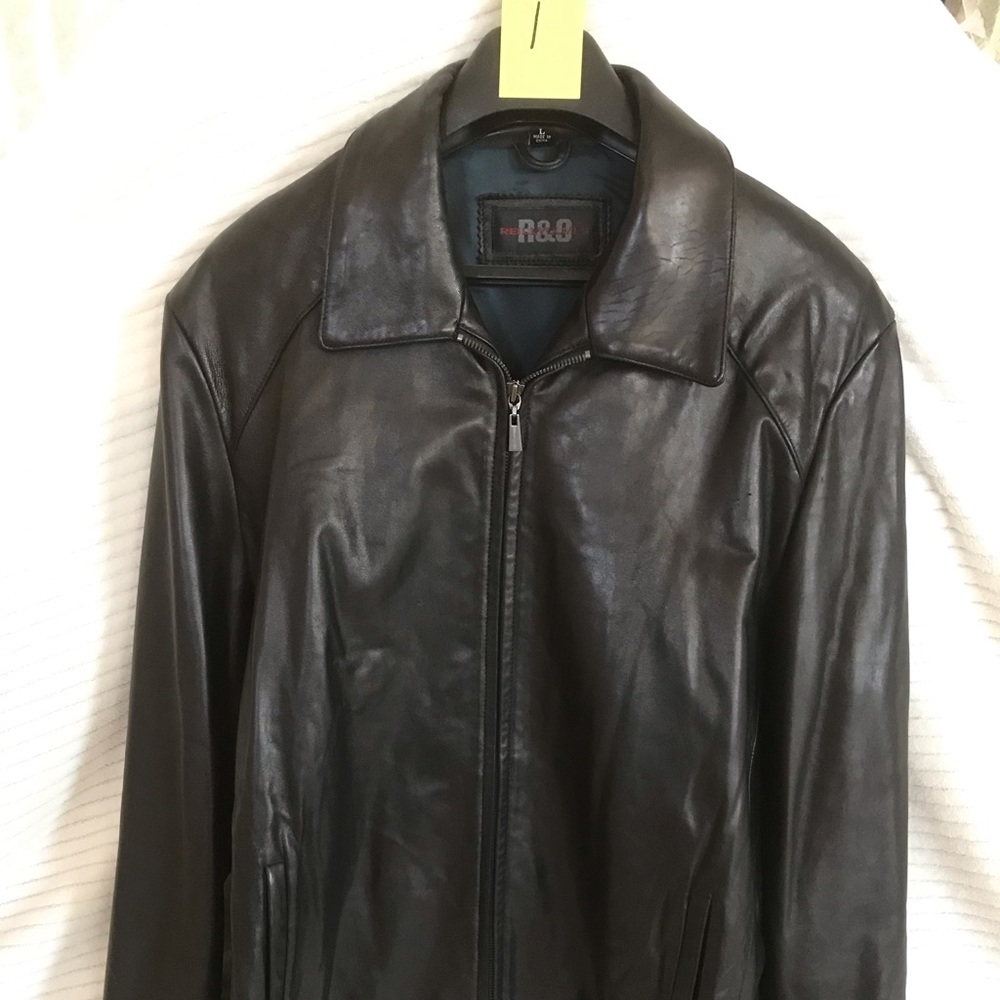 Reilly and Olmes soft, supple leather jacket.